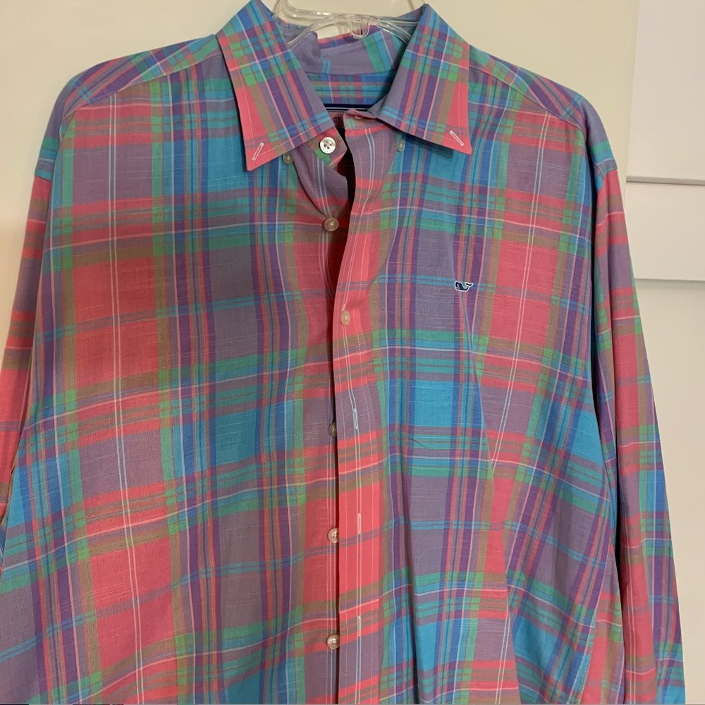 Mens Vineyard Vines Button Down Medium